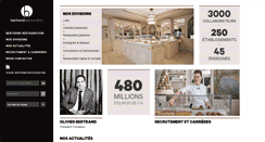 Desktop Screenshot of bertrand-restauration.com